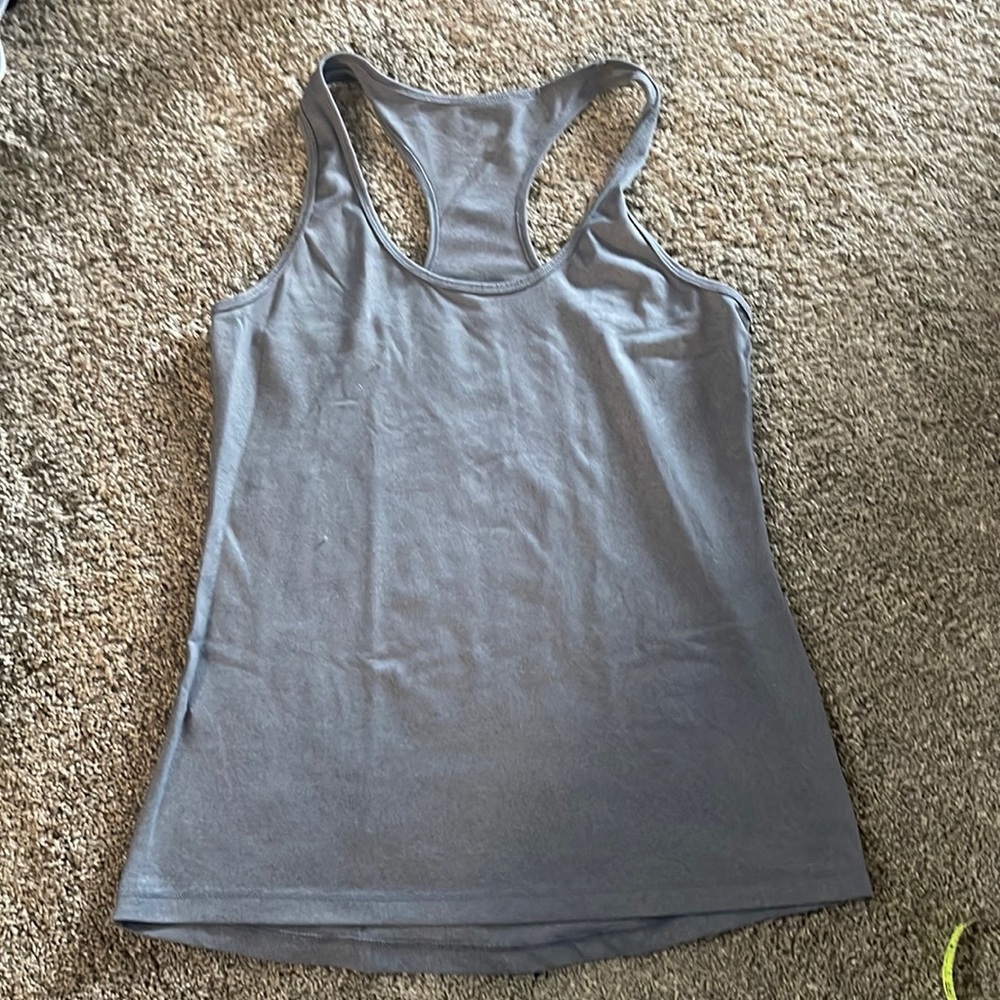 90 Degree By Reflex Grey Tank Top